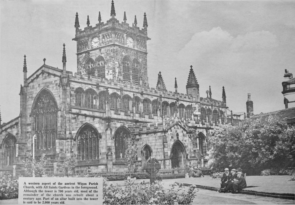 Wigan Parish Church, 1967