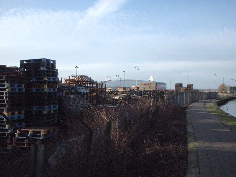 Pallet Yard, 6th June, 2002.