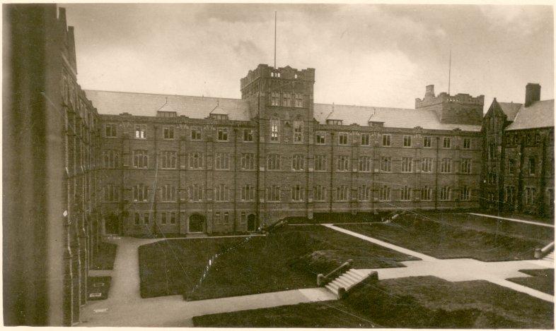 South Wing from the Quadrangle, The College, Upholland.