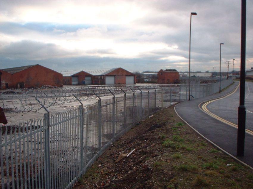 Industrial estate, access via Frith Street.