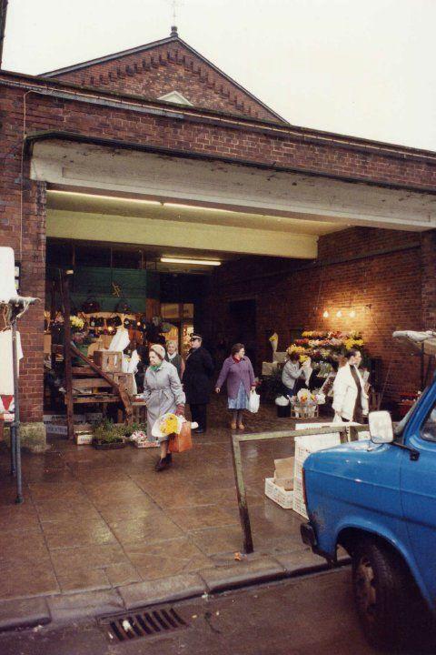 Wigan Market Hall prior to demolition.