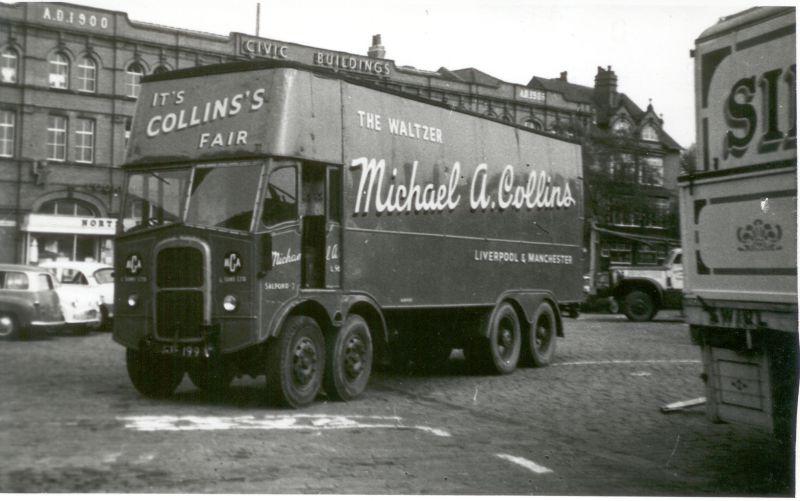 Fair at Wigan Market Square, 1961.