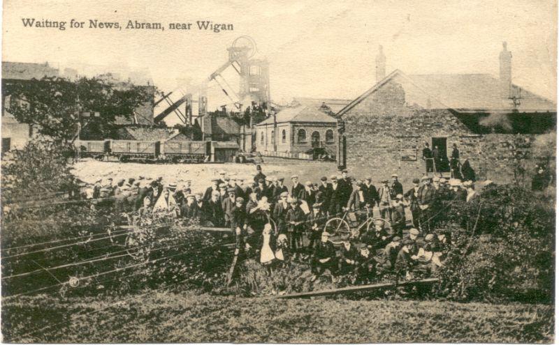 Waiting for news, 1908.