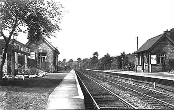 Ashton-In-Makerfield railway station.