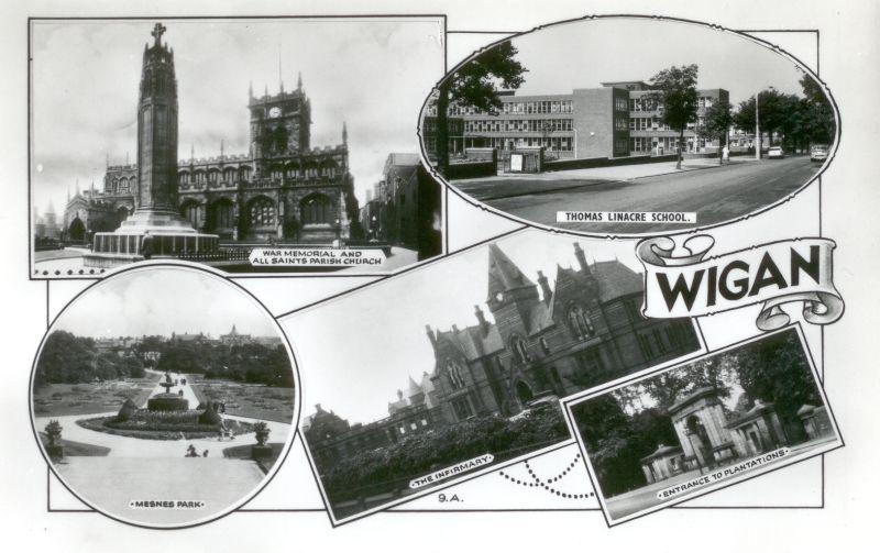 Wigan postcard.