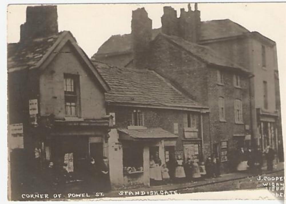 Corner of Powell Street Standishgate.