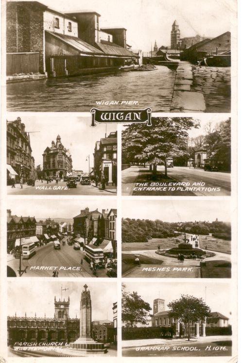 Wigan postcard.