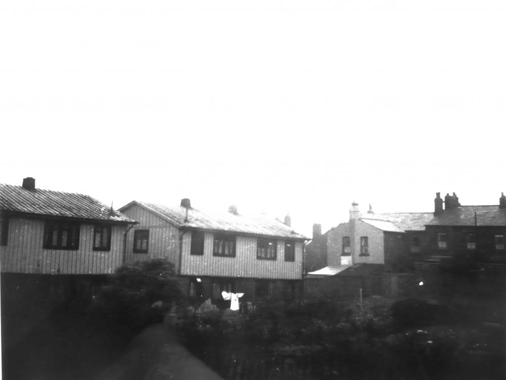 Prefabs.c. 1950. Prefabs.c. 1950.