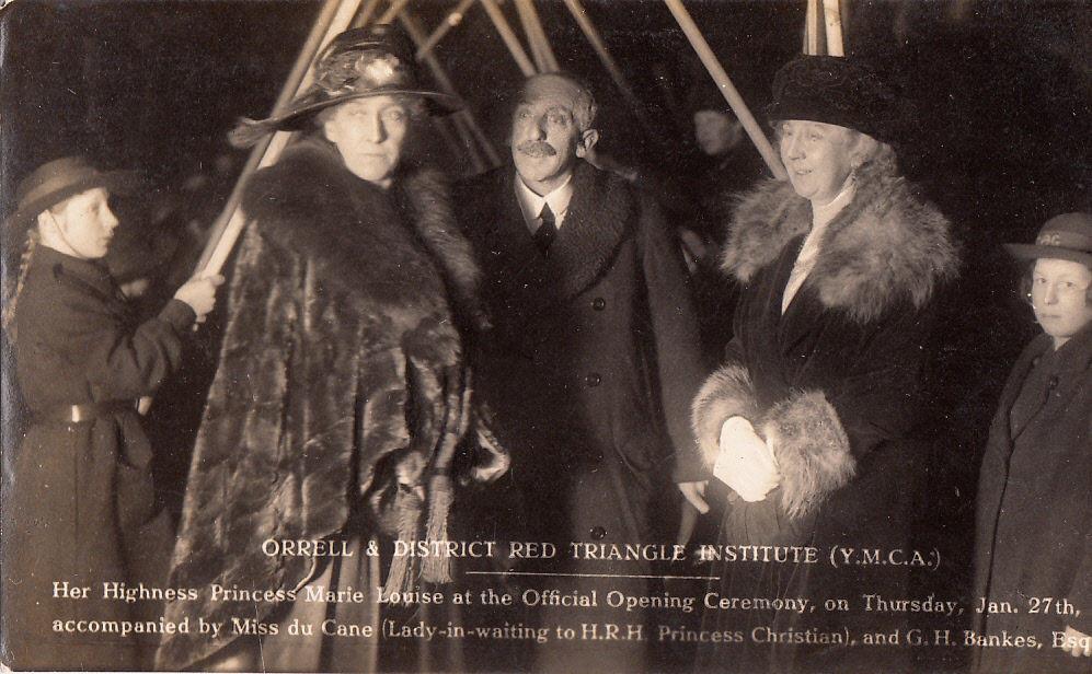 Opening RED TRIANGLE YMCA 1921 Opening RED TRIANGLE YMCA 1921