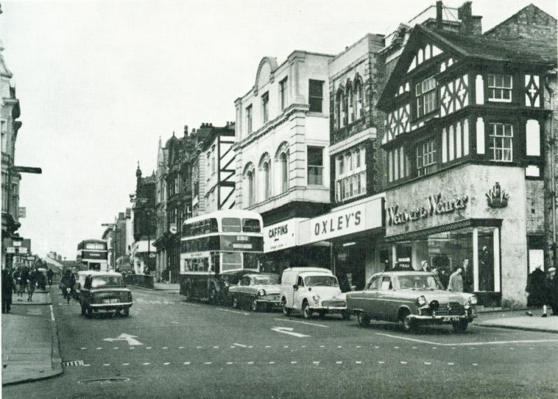 Wallgate, c1964. Wallgate, c1964.