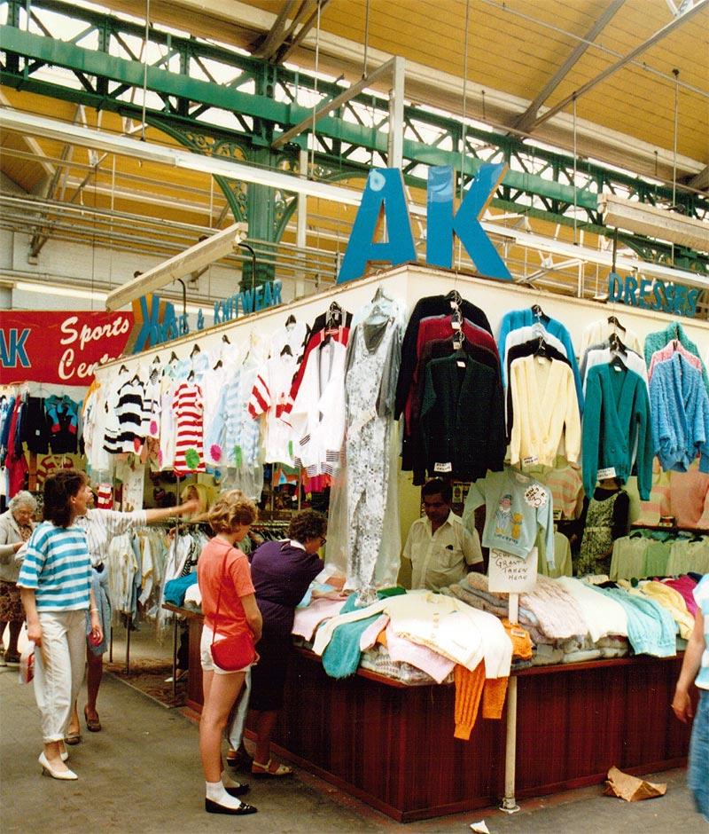 Inside Wigan Market Hall