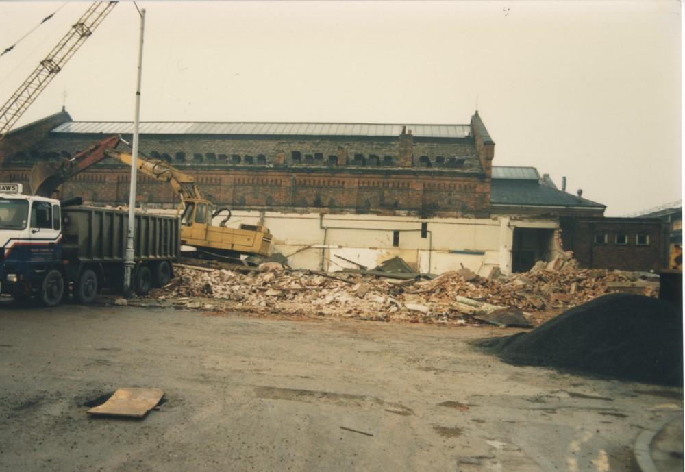 Demolition of the Market Hall 4 Demolition of the Market Hall 4
