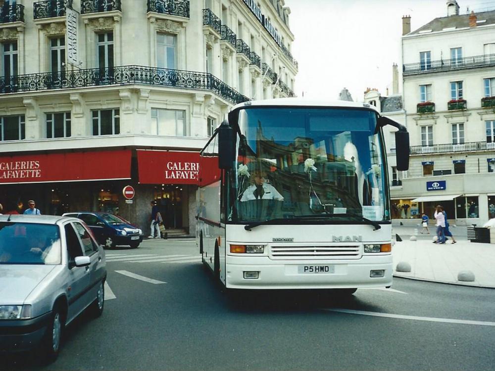 Arrival in Angers, Wigans Twin Town