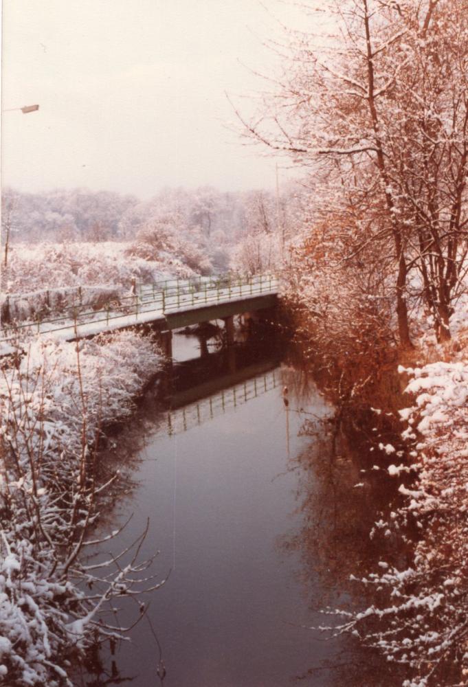 Coppull Lane Bridge, December 1981 Coppull Lane Bridge, December 1981