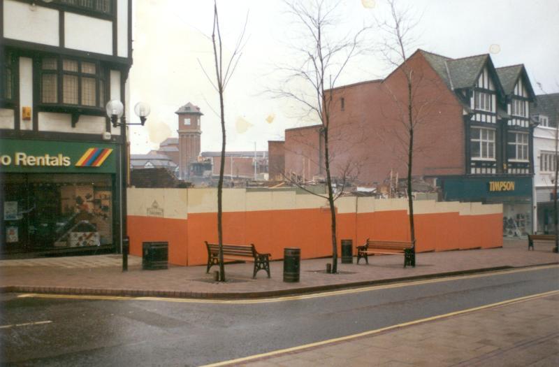 Standishgate, 1980s. Standishgate, 1980s.