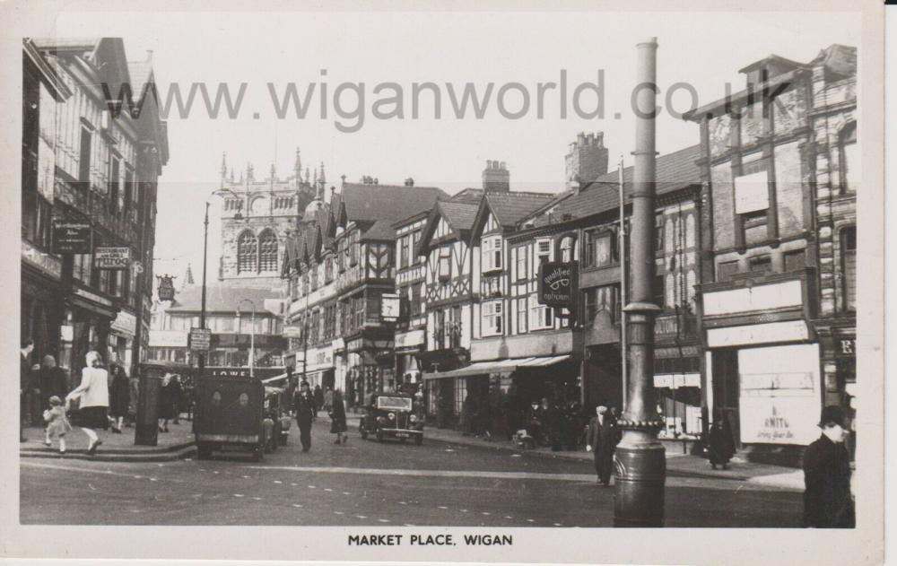 Market Place 1950's