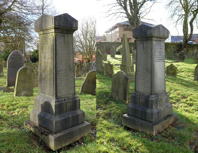 The family grave of L/Sgt. Thomas Halton