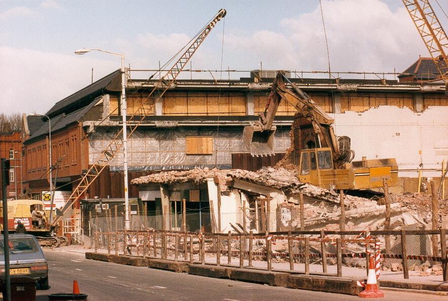 Construction of the Galleries in Wigan. Construction of the Galleries in Wigan.