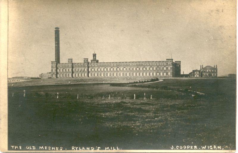 Rylands Mill, before Mesnes Park was built. Rylands Mill, before Mesnes Park was built.