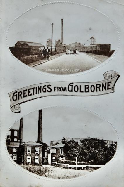 Scenic Golborne Post Card Scenic Golborne Post Card
