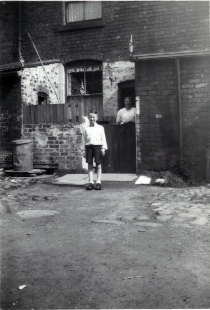 Back of Longfield Street c1953 Back of Longfield Street c1953