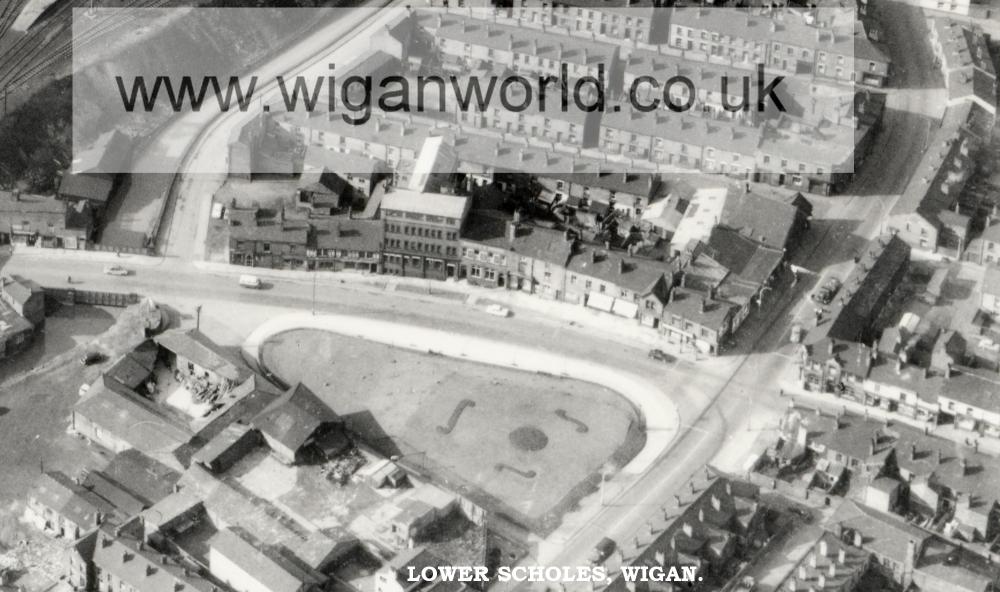 AERIAL VIEW OF LOWER SCHOLES 