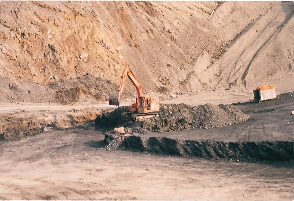 opencast in Foundry Lane 1950s