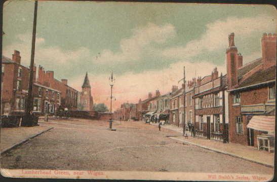 Lamberhead Green Postcard. Lamberhead Green Postcard.