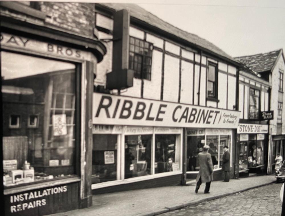 Millgate shops. Ribble Cabinet Co.