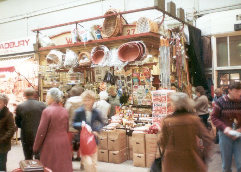 Wigan Market, circa late 70s. Wigan Market, circa late 70s.