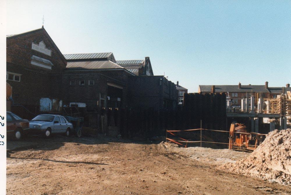 Construction of The Galleries, 1980s Construction of The Galleries, 1980s