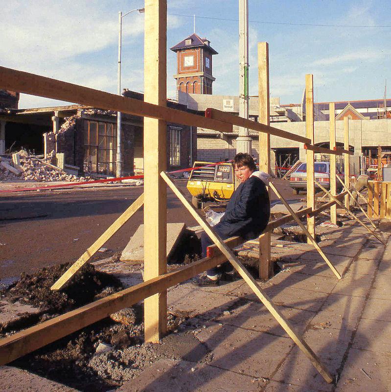 Galleries under construction