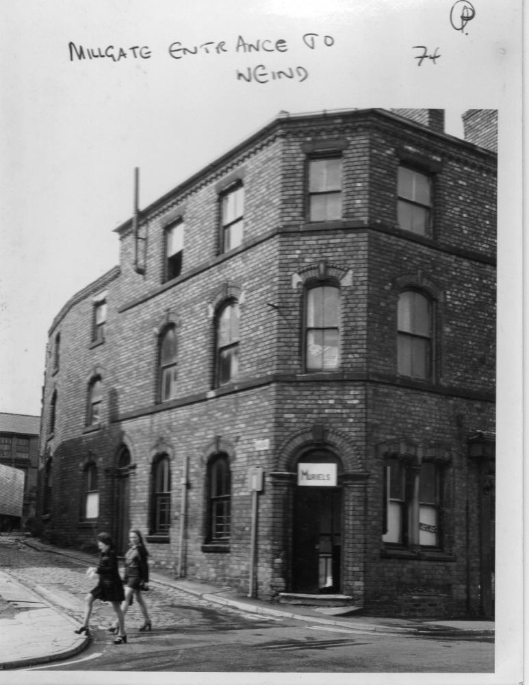 MILLGATE ENTRANCE TO THE WEIND MILLGATE ENTRANCE TO THE WEIND