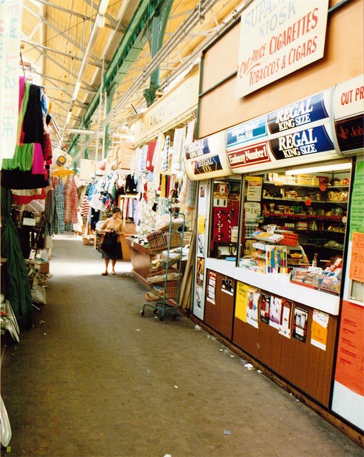 Inside Wigan Market Hall