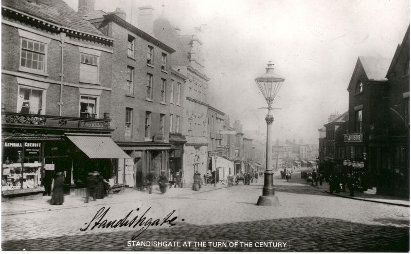 Standishgate, Wigan at the turn of the Century. Standishgate, Wigan at the turn of the Century.