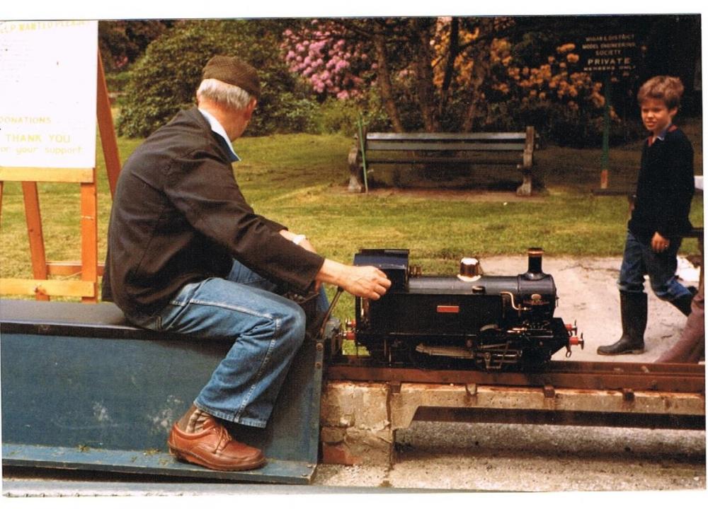 Haigh Hall Minature Train-- 80s