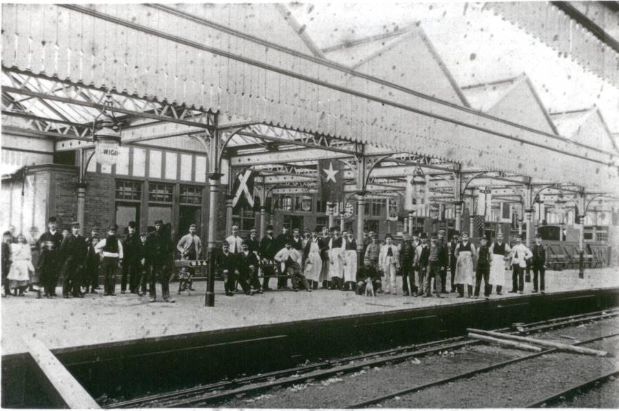 Platform at Central Station.