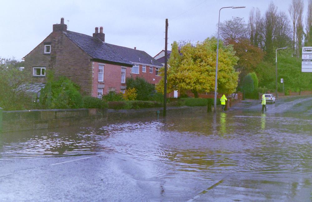 Flooding At Abbey Lakes October 2000