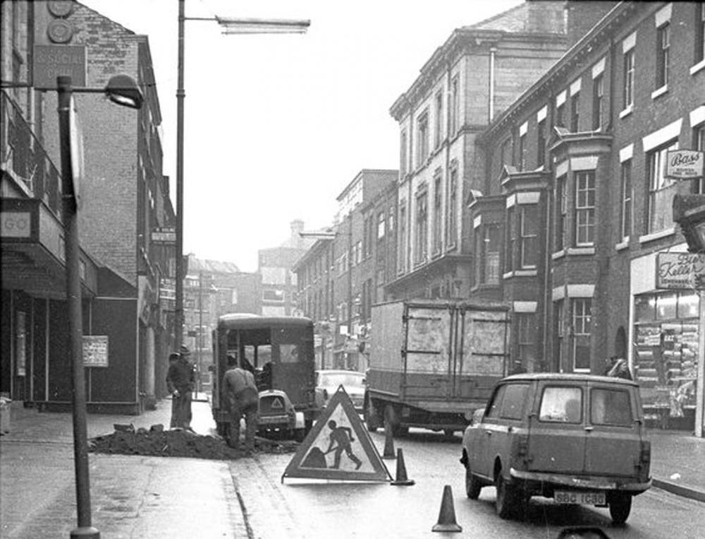 King Street Road Works 1970's