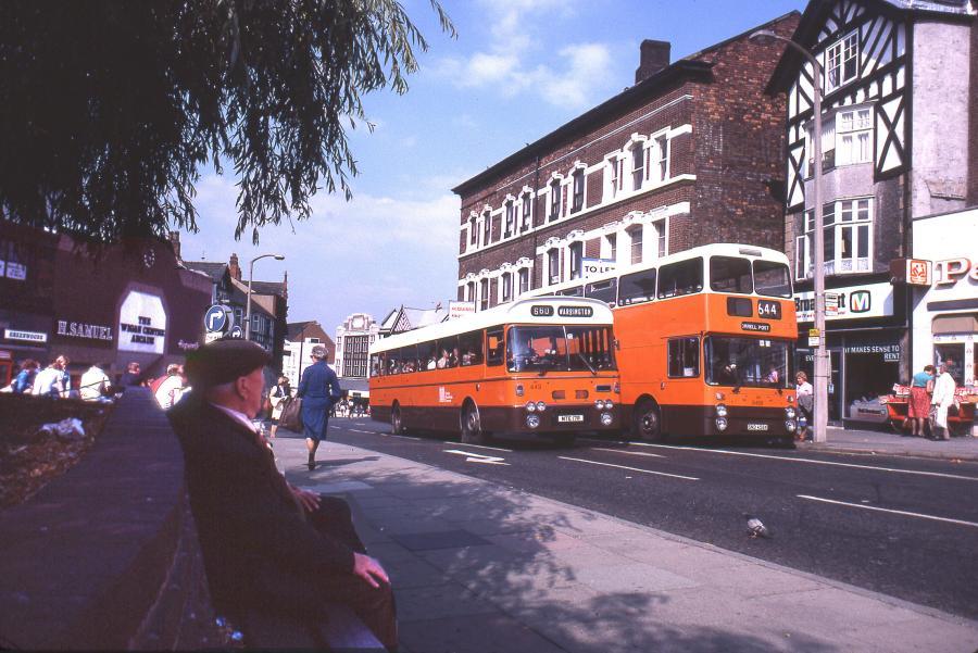 Market Place, July 1982. Market Place, July 1982.