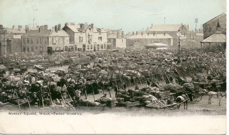 Market Square, Friday Morning. 1908.