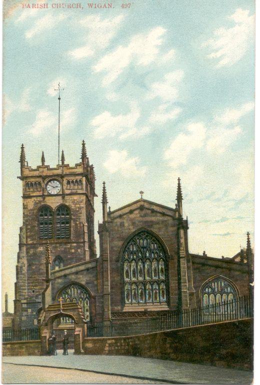 Scanned from an old postcard. Scanned from an old postcard.