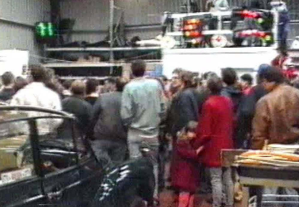 Morris Minor auction, Wigan, 1992