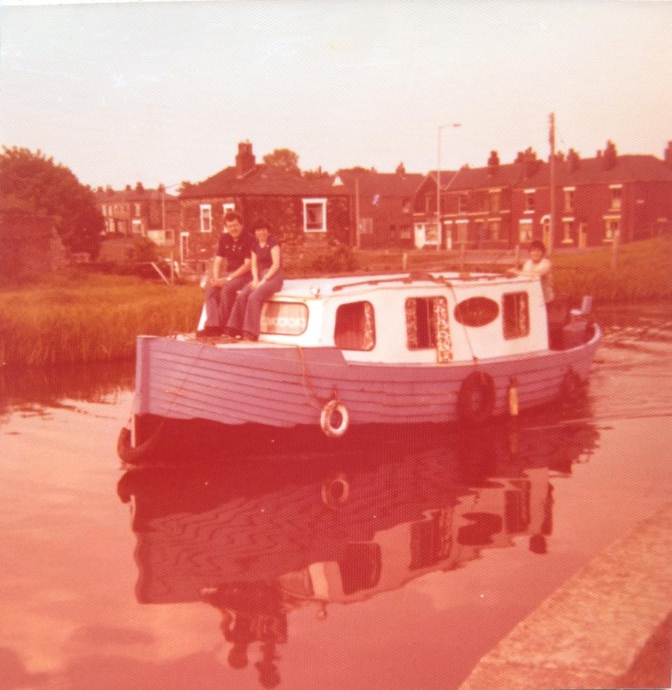 Former ship's lifeboat  ' Inheritance '.