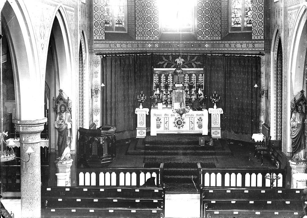 Inside St Marie's Catholic Church, Standish