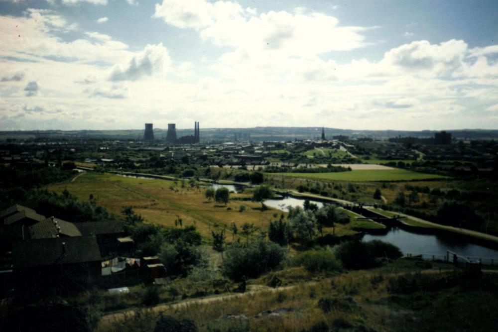 Wigan Skyline From "rabbit rocks"ince 1989 Wigan Skyline From "rabbit rocks"ince 1989