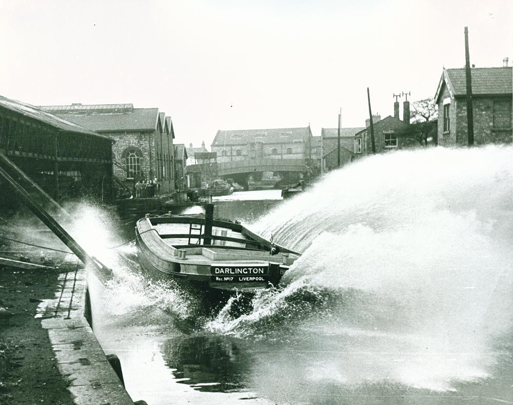 Canal Barge Launch Canal Barge Launch