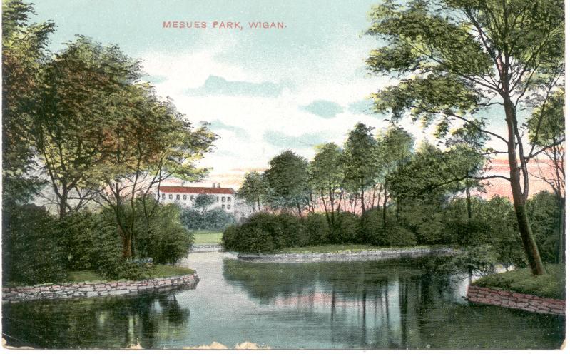 Mesnes Park, Wigan.