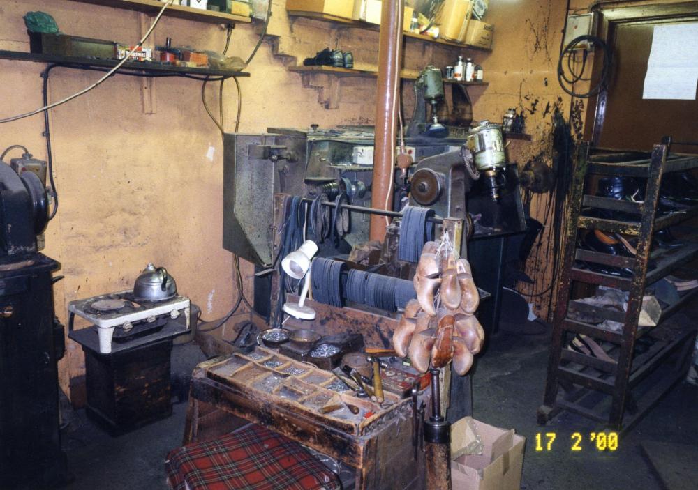 Walter Hursts Shop. Walter Hursts Shop.