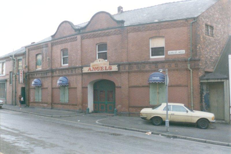 Angels nightclub, King Street West, 1980s. Angels nightclub, King Street West, 1980s.